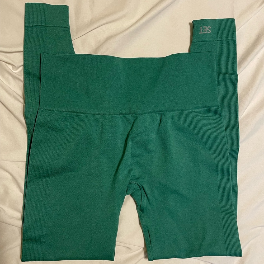 SET Active seafoam Leggings